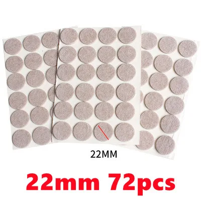 Premium Felt Chair Leg Pads - Non-Slip, Self-Adhesive Floor Protectors