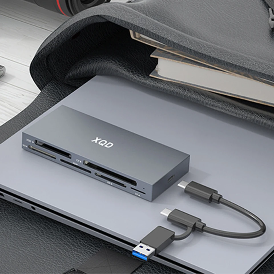 6 in 1 USB C Multi Memory Card Reader