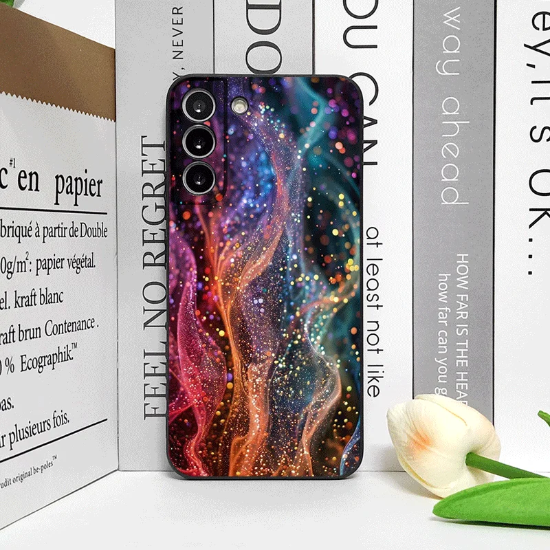 Galaxy Pattern Phone Case - Mysterious Space Universe Design