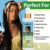Braid Cleansing Care Set Dreadlock Shampoo for All Hair Types Braiding Mousse Rosemary Oil for Moisturizing Hair Scalp Soothing 4