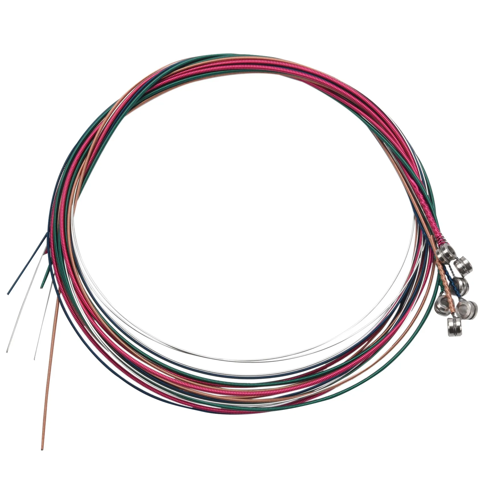 

Set Rainbow Colorful Color String for Acoustic