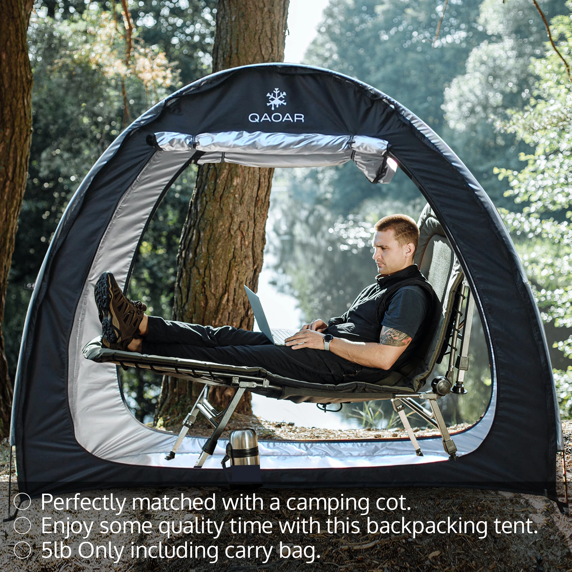 Tenda Da Esterno Per Biciclette E Attrezzi - Cupola In Tessuto Oxford 210D, 200x80x165 Cm, Impermeabile, Facile Montaggio