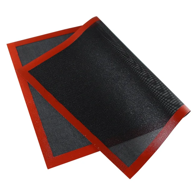 Háztartási Szilikon Szőnyeg Sütőede Sütés Háló Lélegző Nem Tapadós Sütő Süti Magas Hőmérsékletű Kemence - Image 6