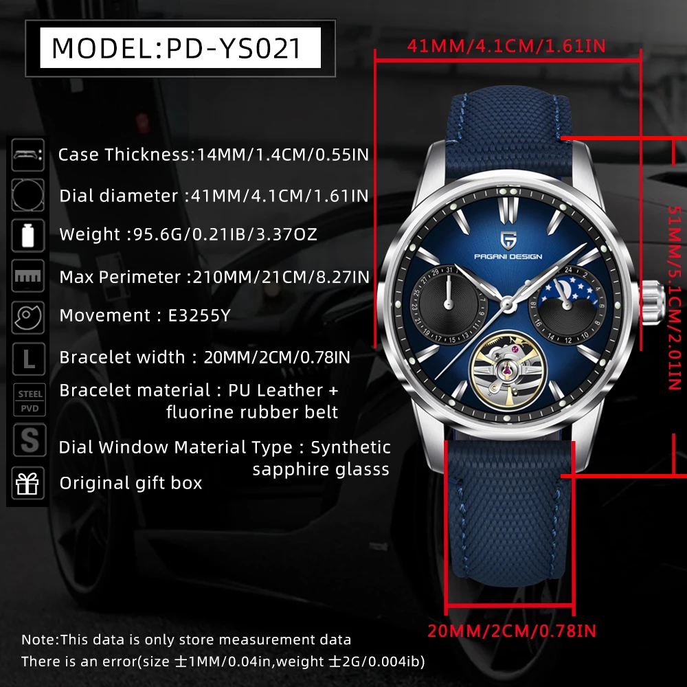Pagani Design PD-YS021 Automatic Watch thumbnail 2