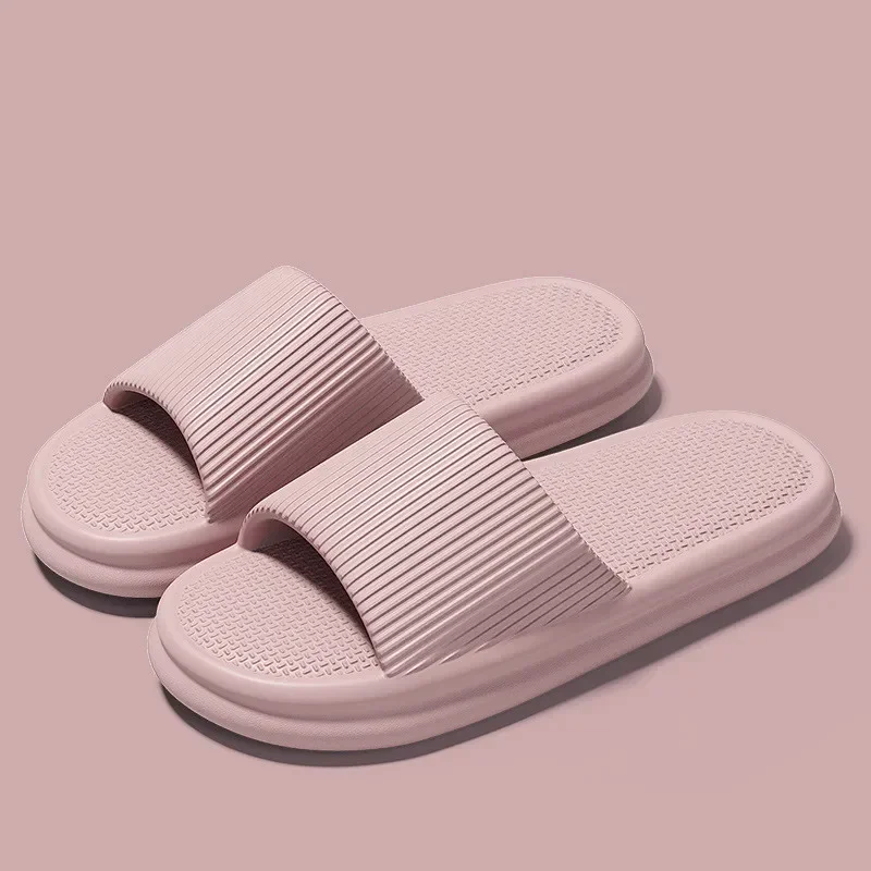 Men & Women Big Size 36-47 Slippers, Soft EVA Flip Flops, Anti-Slip Beach Sandals, Comfortable Indoor/Outdoor Slides for Couples
