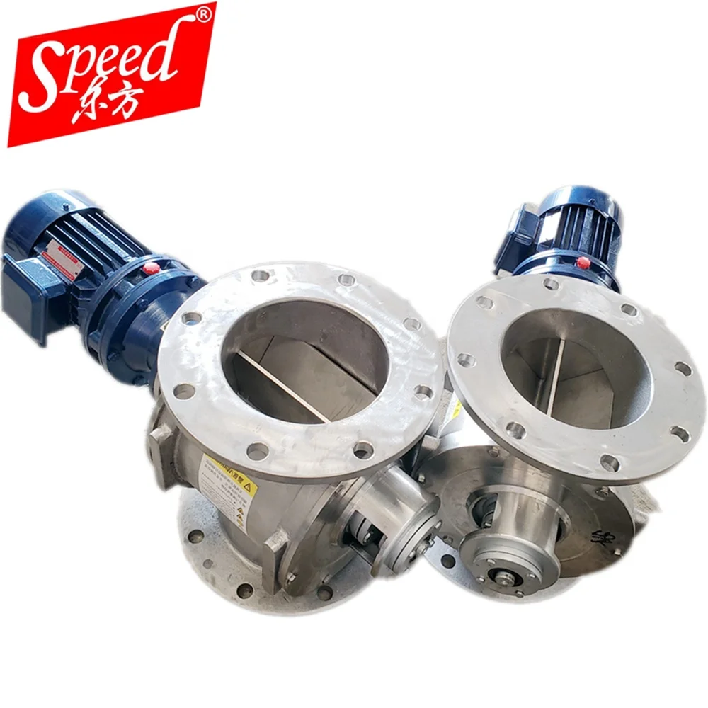 

High quality Airlock Feeder 304 Stainless Steel Discharge Rotary Unloading Valve