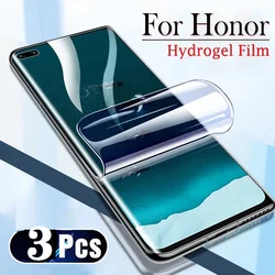 Premium Hydrogel Screen Protector Film - Pack of 3 for Honor Power2