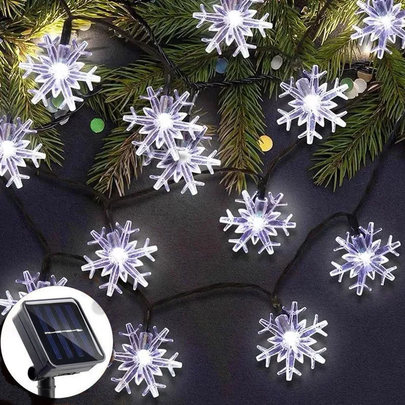 Solar Christmas Light Decorations Christmas Decor Light Solar 5m 6