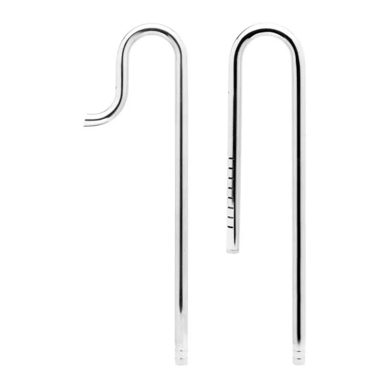 

2 шт. Металлическая трубка для притока и оттока из нержавеющей стали для канистровой фильтрующей трубки