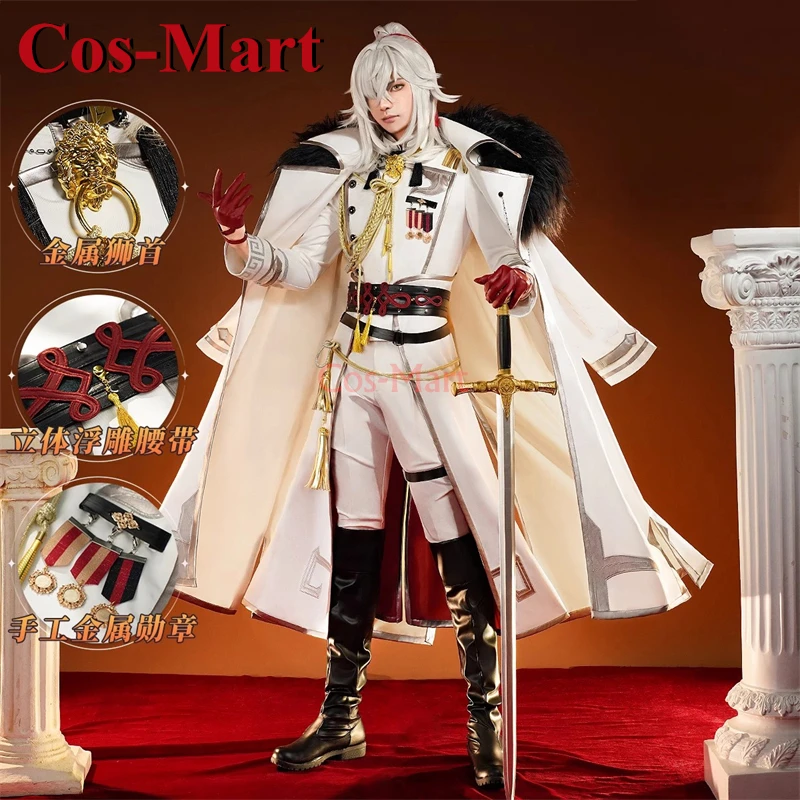 

Cos-Mart Hot Game Honkai: Star Rail Jing Yuan Cosplay Costume Handsome Military Uniform Activity Party Role Play Clothing S-XL
