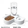 Automatic Drinking Dog Bowl Pet Automatic Feeder Dog Cat Drinking Bowl For Dog Cat Feeding Large Capacity Food Dispenser 5