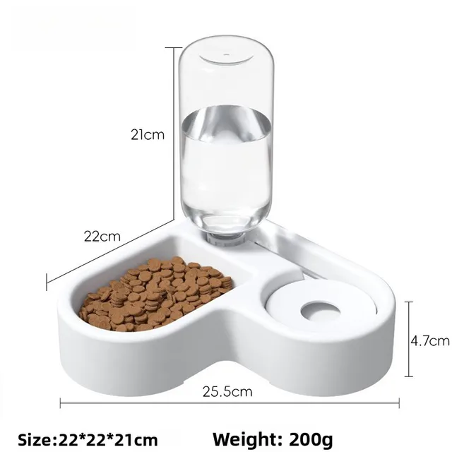 Automatic Drinking Dog Bowl Pet Automatic Feeder Dog Cat Drinking Bowl For Dog Cat Feeding Large Capacity Food Dispenser 5