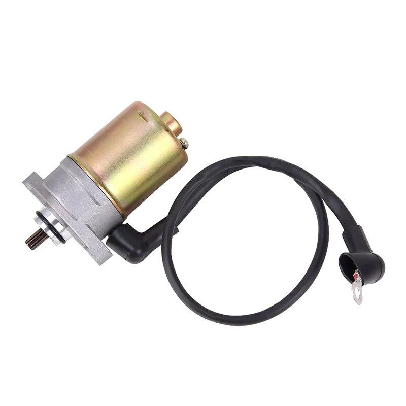 ABKJ-49Cc 50Cc 60Cc 80Cc GY6 139QMB Electric Starter Motor For Yamoto, Kazuma, Taotao, Coolster, Sunl, BMS, Redcat, Eton
