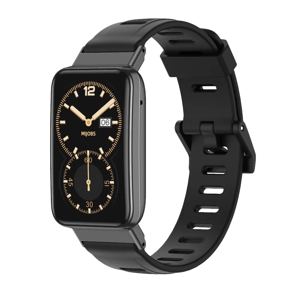 For Xiaomi Mi Band 7 Pro Strap Silicone Wristband Mi Band 7 Pro Bracelet NFC Global Version Watchband Correa Miband 7 Pro Strap