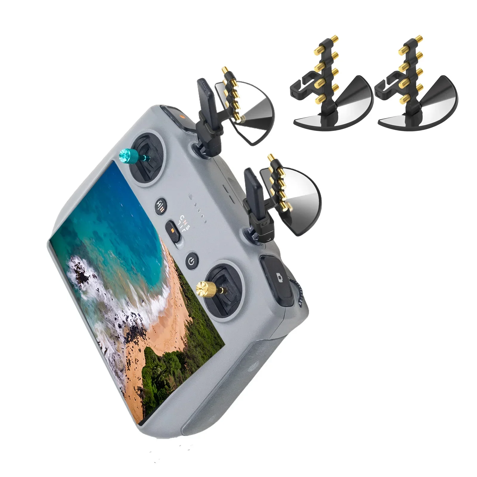 Extension de portée d'antenne pour DJI RC 2/RC Pro, booster signal pour drone Mini 4 Pro, Air 3, Mavic 3
