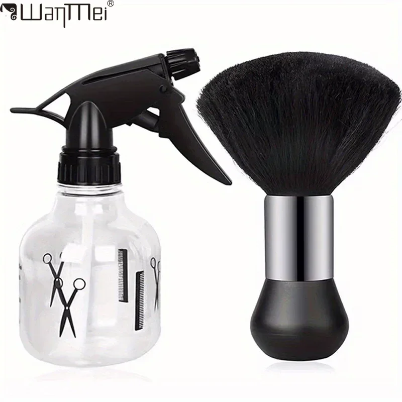 WANMEI Barber Hairdresser Water Sprayer Set Barbershop Hairdressing Neck Duster thumbnail 6