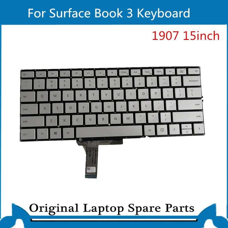 Originale Per Surface Book 3 1907 Tastiera 15 Pollici Layout Usa