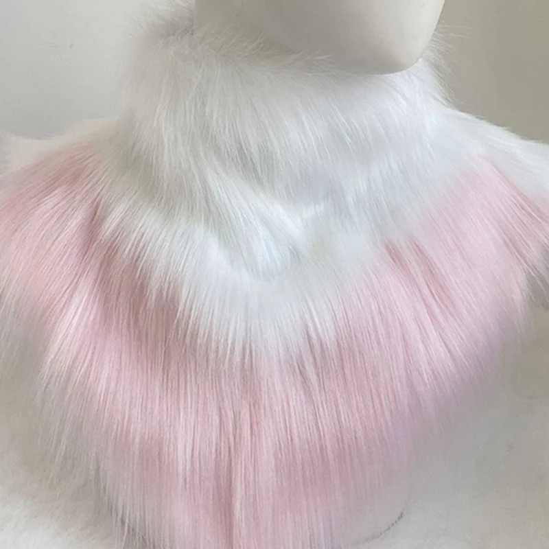 Fursuit Kigurumi Accessories Fur Collar Scarf Head Neck Part