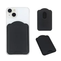 Pour Magsafe magnétique PU porte-cartes en cuir portefeuille cartes étui pour apple iPhone 17 Air 16 15 Pro Max Samsung Galaxy S25 S24 Ultra 5