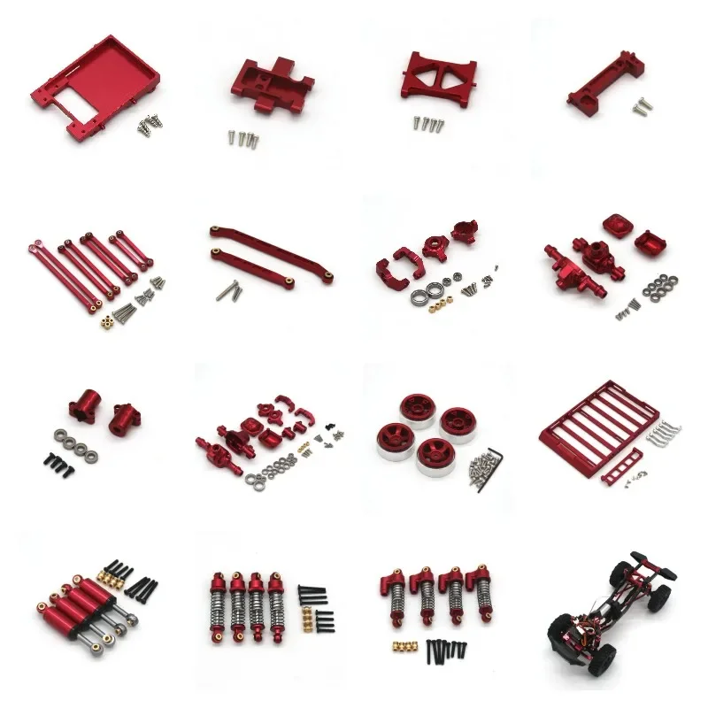 FMS-1-18-Red-Rabbit-FIRE-HORSE-Model-RC-Car-Spare-Parts-Upgrade-Metal ...