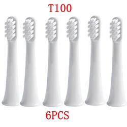 6Pcs Replacement ToothBrush Heads For Xiaomi Mijia T100 Smart Electric Toothbrush Waterproof Clean Whitening Healthy