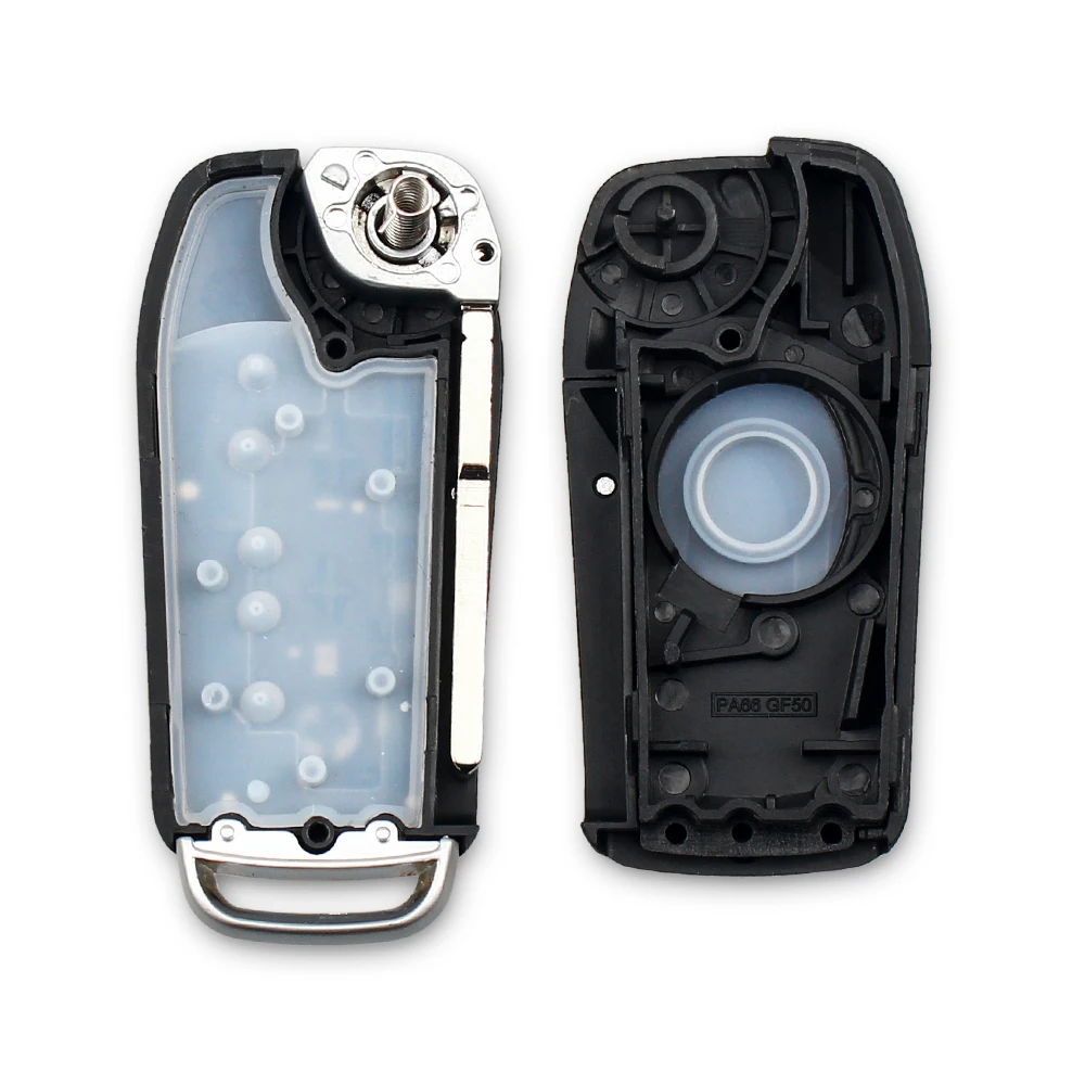 Modified Car Key For Ford Mondeo Focus Fiesta C Max S Max Galaxy Fob 3 Buttons Folding Car Remote Key Shell Housing Case KEYYOU key case car key shell car remote key car key key shell