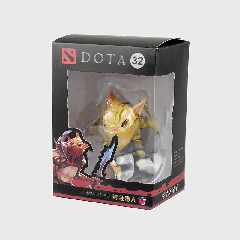 WOW DOTA 2 Game Figure Kunkka Lina Pudge Queen Tidehunter CM FV