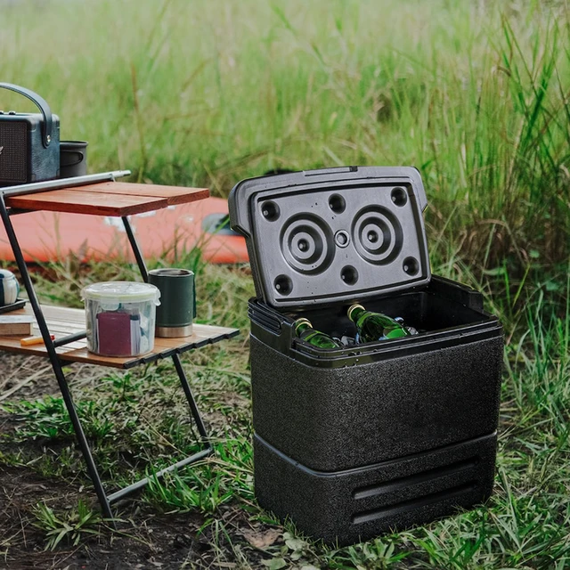 Grande glacière portable, livraison de nourriture, stockage de boissons  légères, évaluation