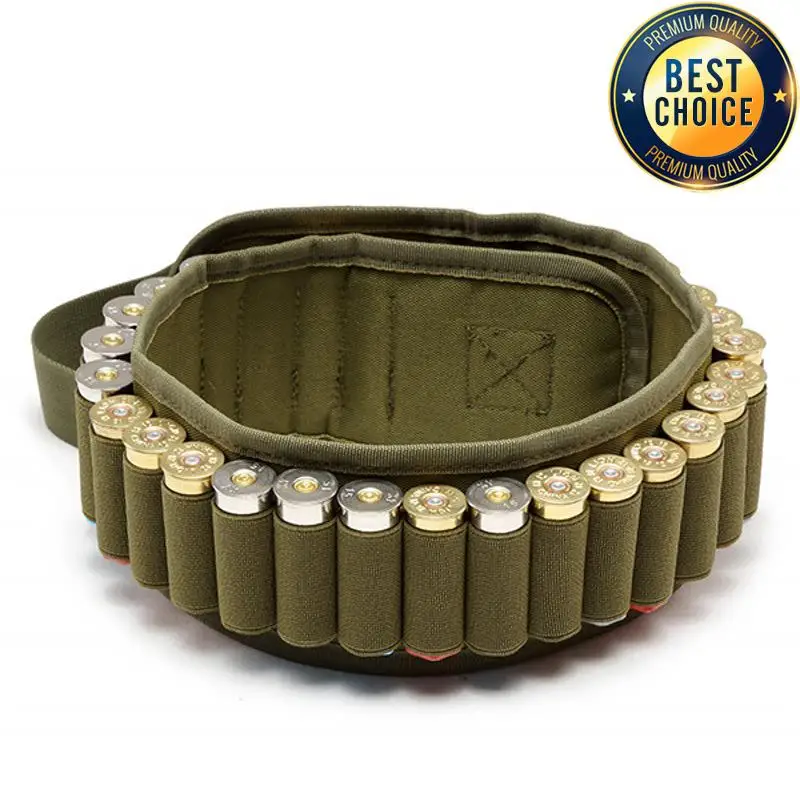Camo Tactical Shotgun Belt for Hunting