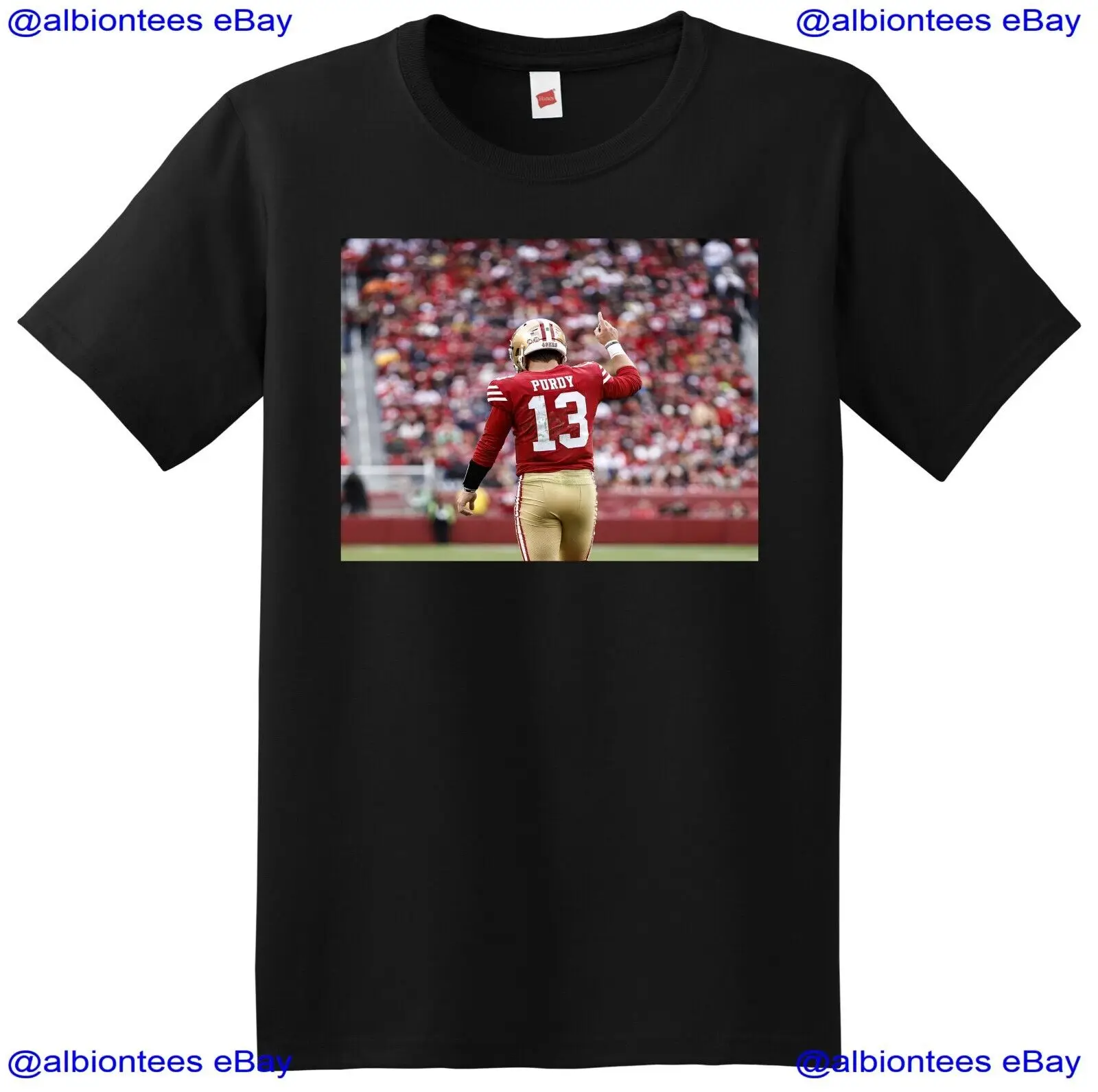 Brock Purdy T Shirt San Fransisco 49Ers Jersey Poster Tee Small Medium Large Xl