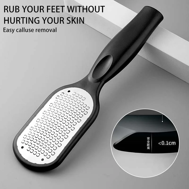 Foot File Scraper Callus Remover Feet Professional Steel Pedicure Tools Foot Corn Removal Dead Skin Remover Foot Care 2