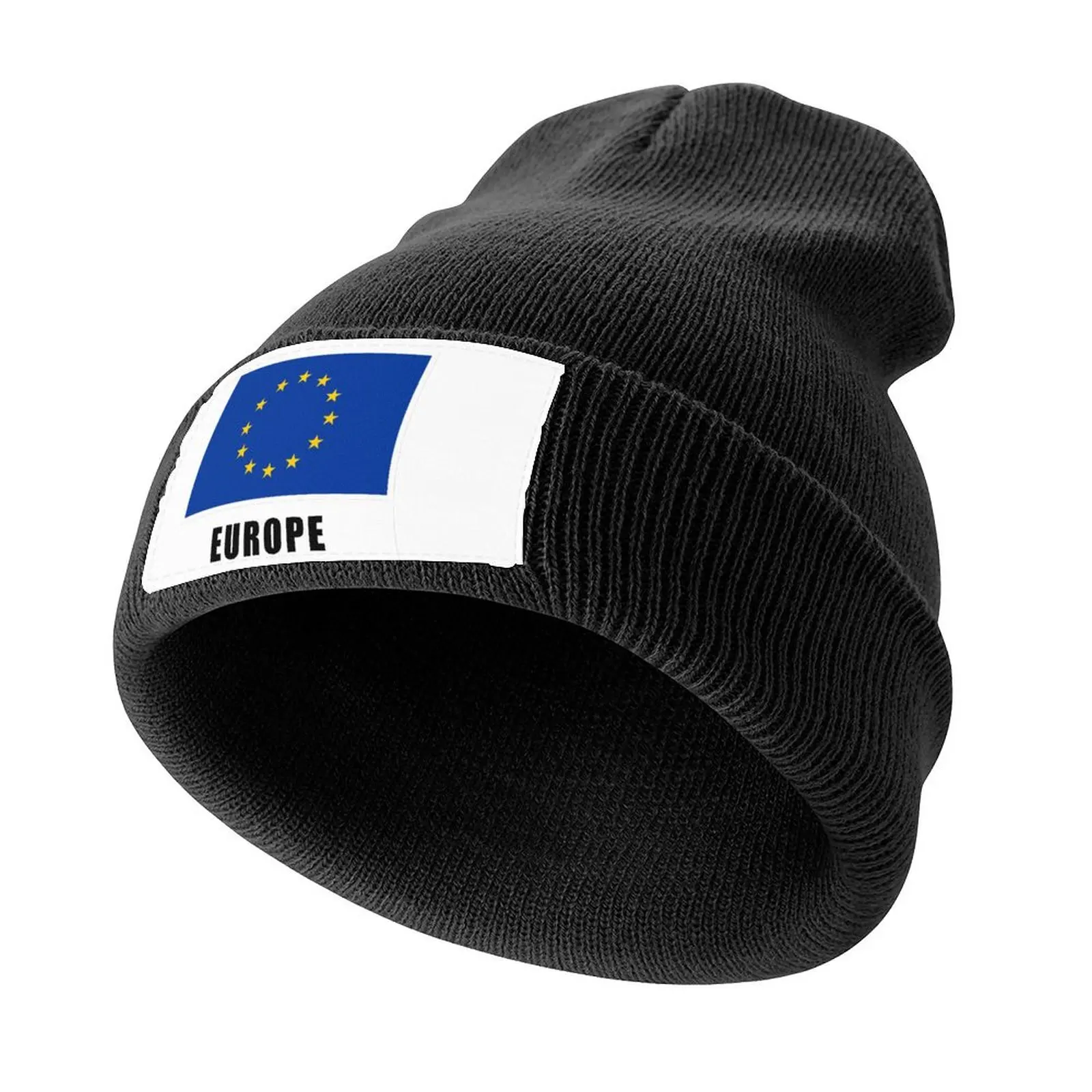 

Europe EU European Union European flag Knitted Cap Fishing cap Beach Outing Trucker Cap New In The Hat For Women Men's