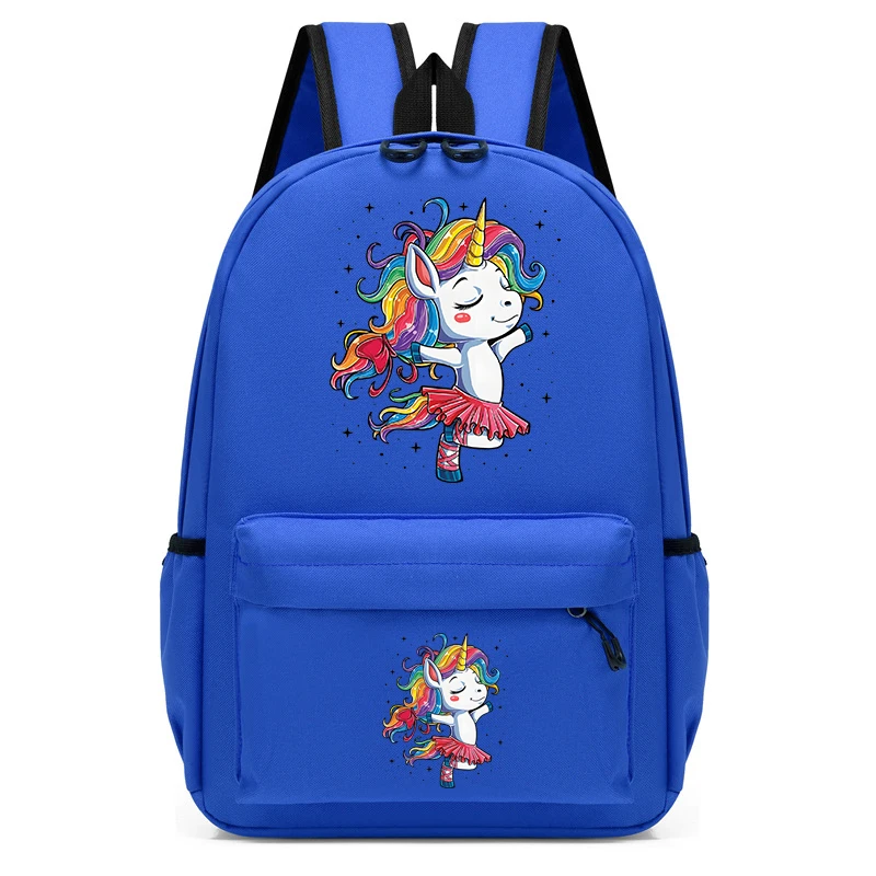 Meisjes School Rugzakken Paard Ballet Cartoon Boekentas Kinderen Nylon Bagpack Kinderen Schooltas Student Boekentas Kleuterschool Mochila