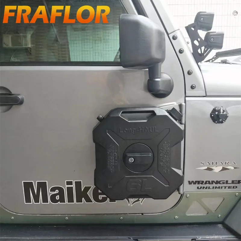 Pédale de marchepied de charnière de porte pour Jeep Wrangler 2007-2018, JK  JKU JL, Gladiateurs illimités JT, accessoires de plaque de marchepied en  métal pour portes de voiture - AliExpress