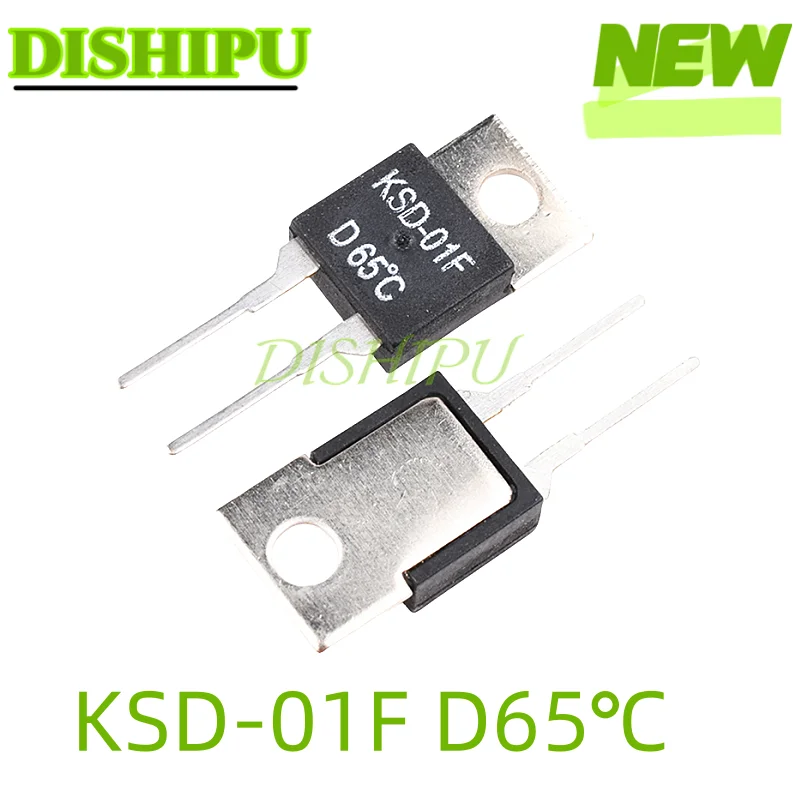 5 Stück, Ksd-01F Juc-31F Temperaturschalter-Relais, normalerweise geschlossen, Thermosteuerung, offen, 40/45/50/70/80/95/100/110/120/125/130, Grad – Detail 7
