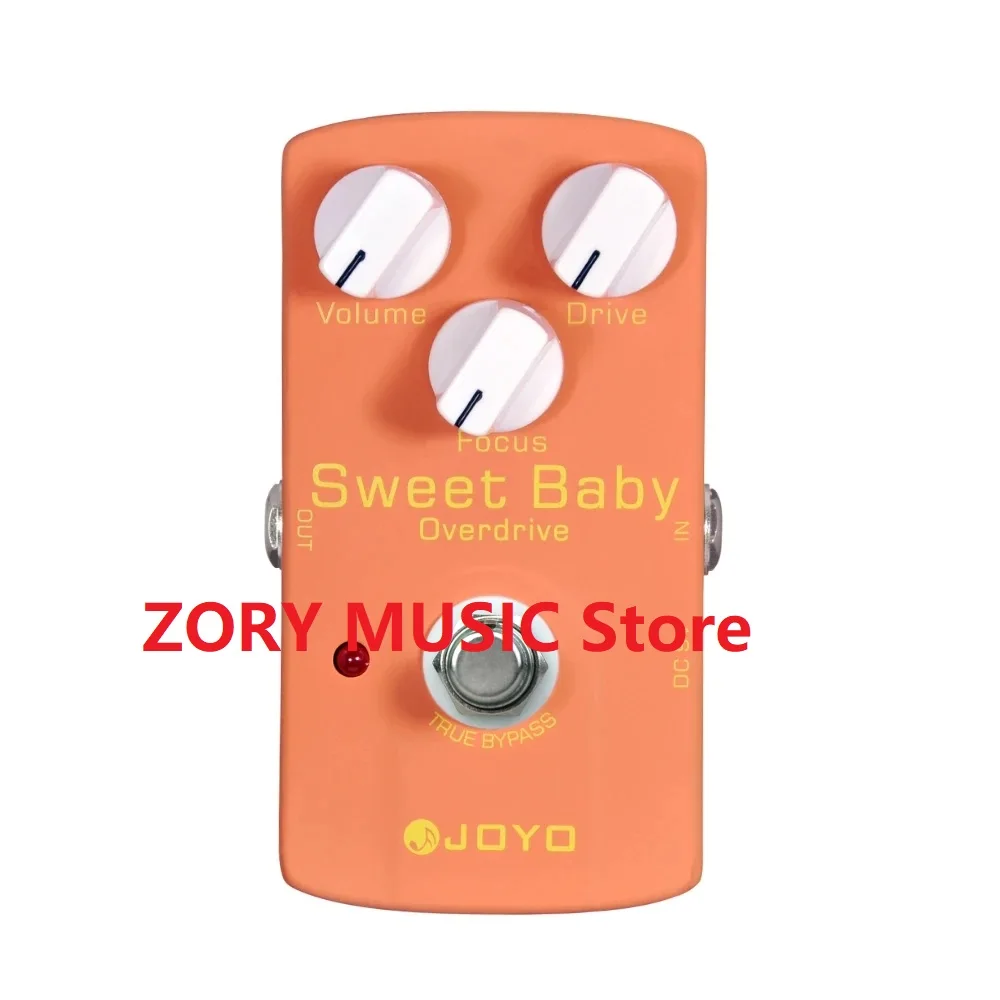 

JOYO JF-36 SWEET BABY Overdrive Pedal Low-Gain Adapt to Various OD Styles Electric Guitar Effect Pedal True Bypass
