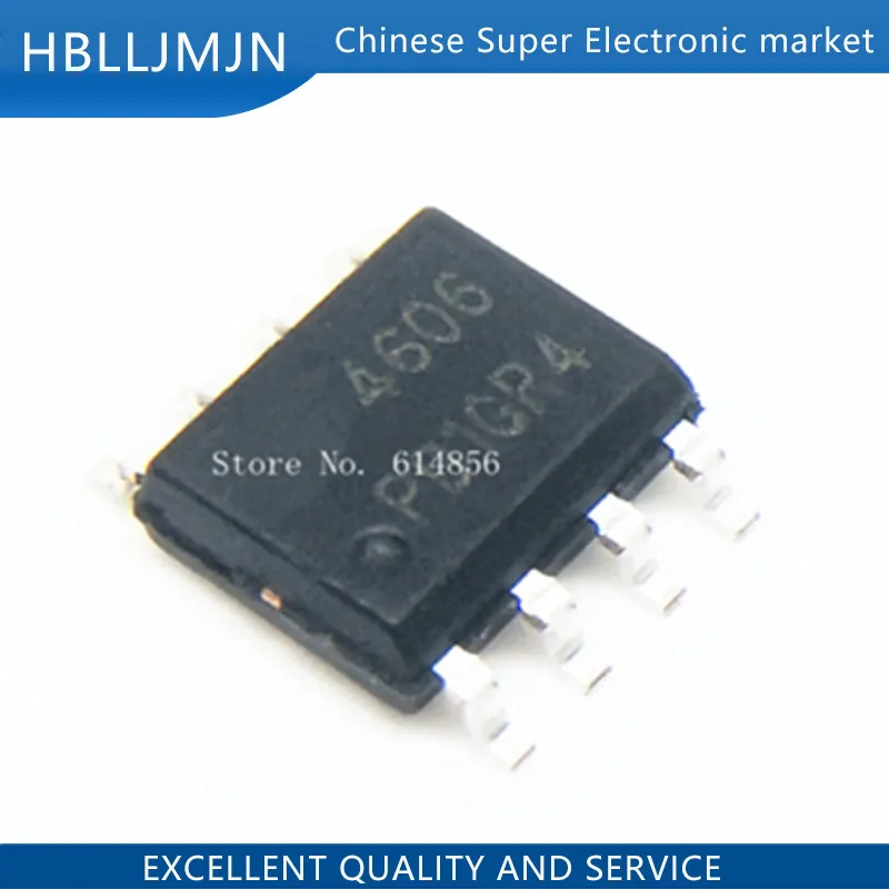 10PCS AO4606 AO4606C SOP8 SOP SMD 4606|mosfet 10pcs| - AliExpress