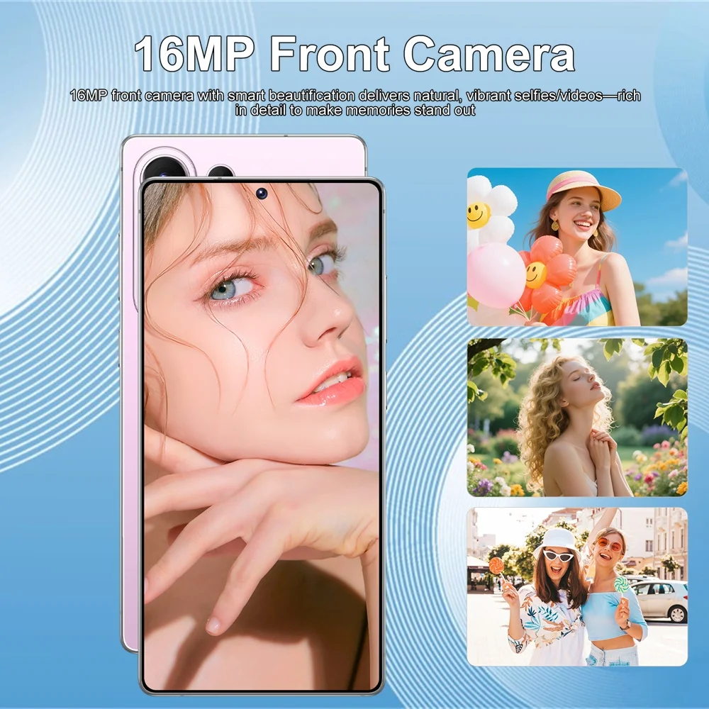 K-Touch Smartphone C27 ultra 5G Cell Phone 7.3 Inch 7800mAh Battery Mobile Phones Android Full Display 48MP Camera 22GB RAM 2TB ROM Face ID Unlocked Android 15 Cell Phone with FM Radio GPS
