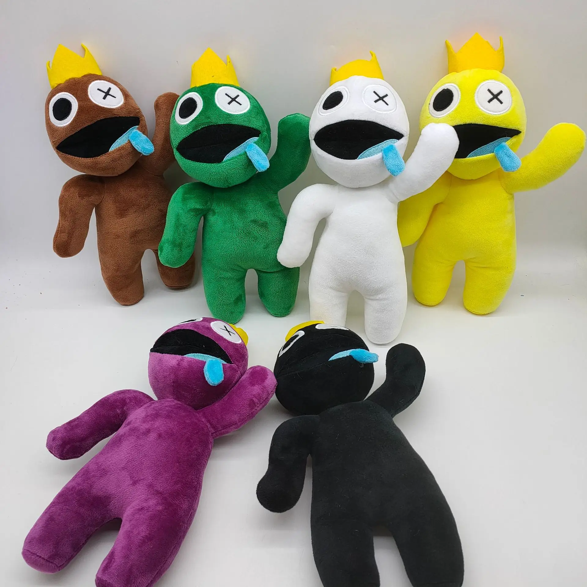 Green Rainbow Friends Plush Toy Cartoon Doll Stuffed Soft Kids Gifts  Halloween