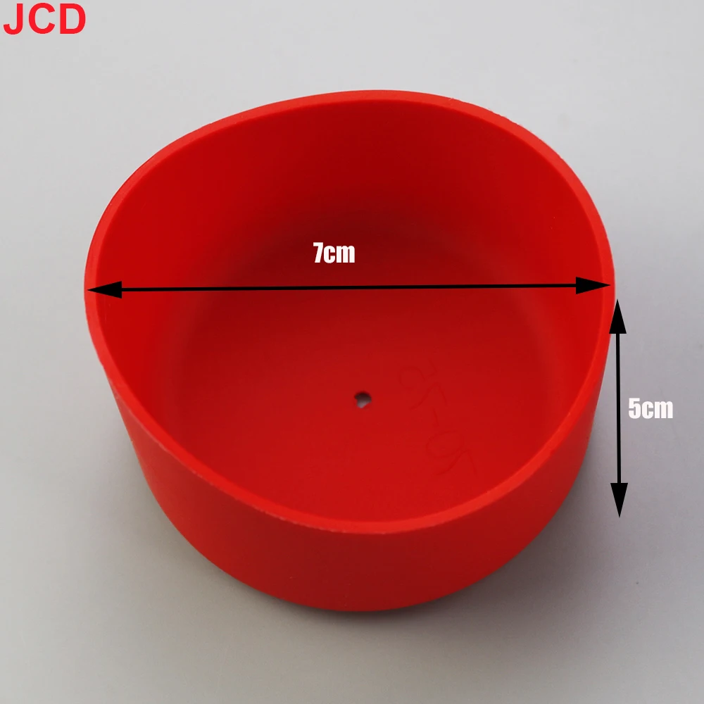 1pcs 7cm Curved Silicone Cup Bottom Cover Heat Insulation Coaster Sleeve Water Cup Cover Anti-Slip Bottle Protective Sleeve