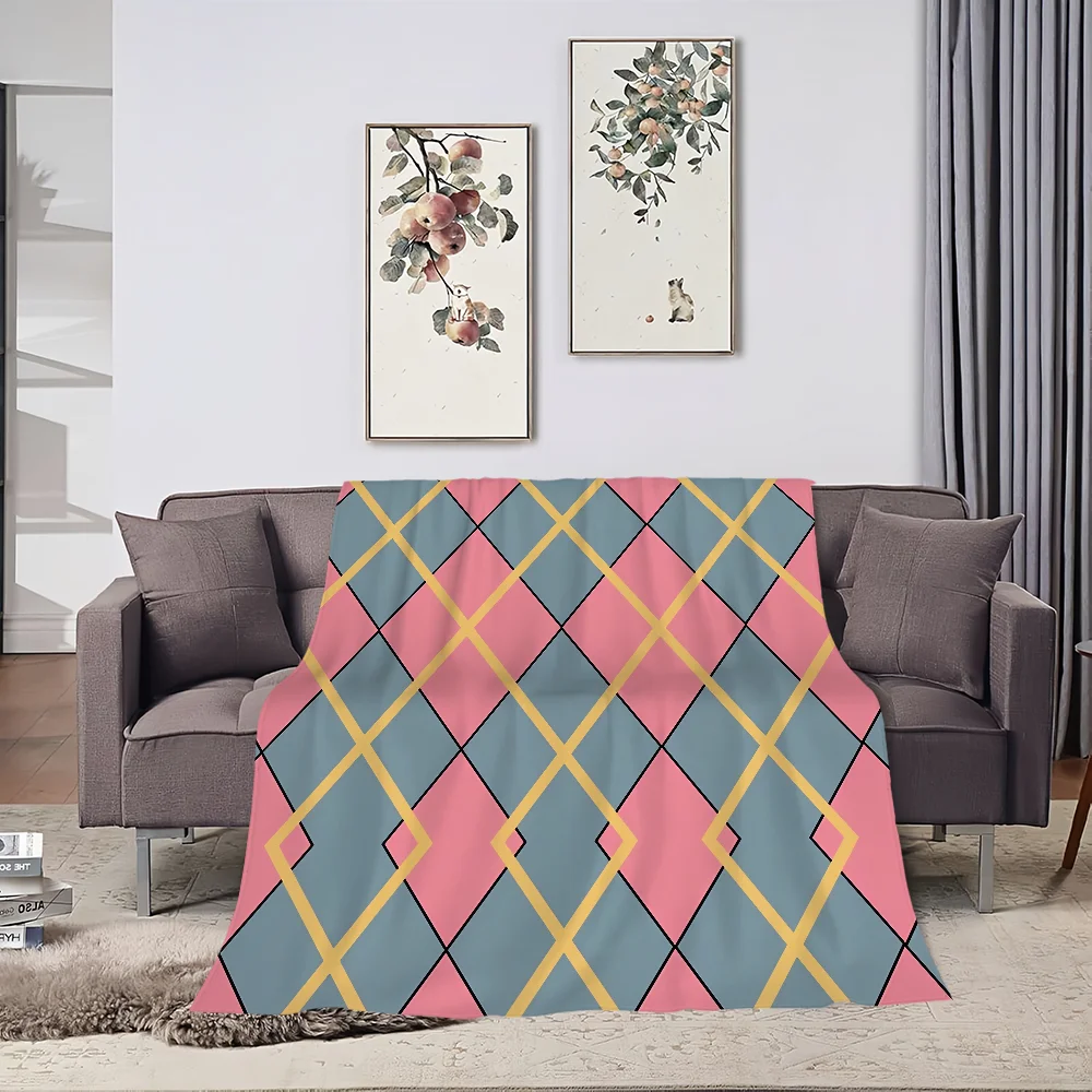 Anime Blanket Plush Nap Sofa rug for Living Room H-Howls M-Moving C-Castle Warm Office Bedroom Birthday Home Travel Kid Gifts 4