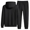 Plus Size 9xl Winter Men Sweat Suits Fleece Sportwear Suit Zipper Jacket+pants Warm Sports Sets Oversized Thick Hoodie Tracksuit 5