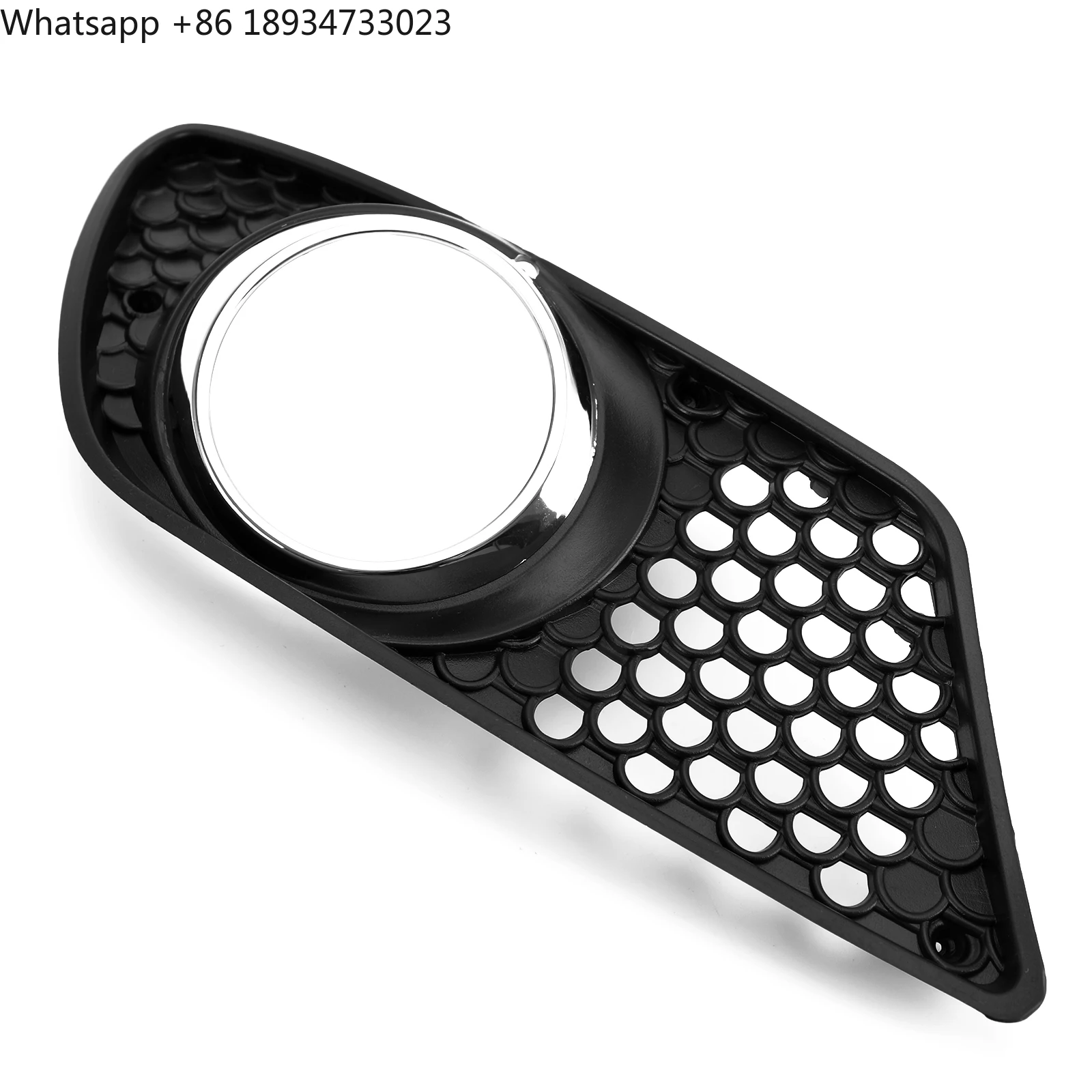 메르세데스 벤츠 C-클래스 W204 2008-2010 자동차 액세서리용 페어 블랙 프론트 범퍼 안개등 그릴 세트