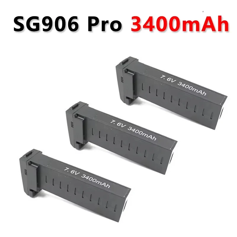 Batterie Drone SG906 PRO 7.6V 3400mAh - Lot 1/2/3 Pcs