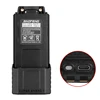 Baofeng UV-5R Extended Battery Type-C Charging 3800mAh BL-5 For Walkie Talkie UV-5RA UV5RE BF-UV5RT GT-5R BF-F8 BF-F9 2Way Radio 6