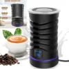 DayPlus 4 in 1 1500W Electric Automatic Milk Frother Maker Steamer Frother Machine,600ml Hot & Cold Foamer for Latte Coffee 1