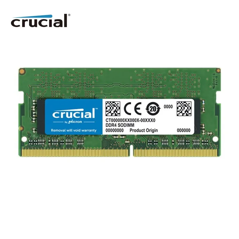Laptop Ram Memory Crucial RAM 8GB 16GB DDR4 3200MHz CL22 1.2V Laptop Memory