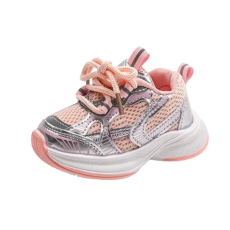Little Kids Sneakers 2025 Spring Autumn Children Casual Shoes Soft Breathable Mesh Unisex Boys Girls Sport Shoes 5