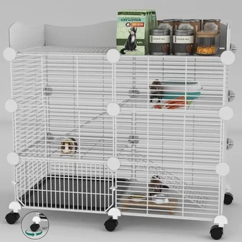 3-Tier Guinea Pig Cage 1