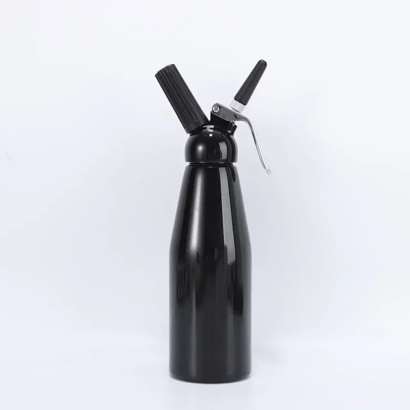 1000ML Cream Dispenser Whisk Cake Coffee Milk Tea Decoration Baking Tools Artisan Cream Frother with Plastic Decorative Spout